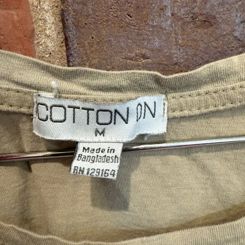 Cotton On Beige T-Shirt